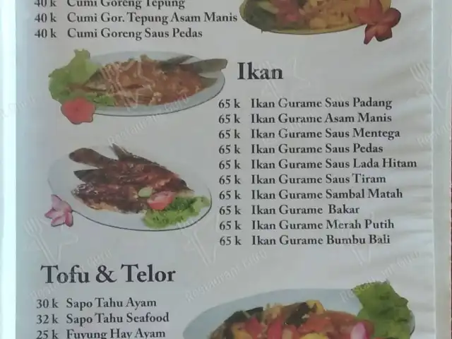 Gambar Makanan Istana Taman Jepun Bali 2