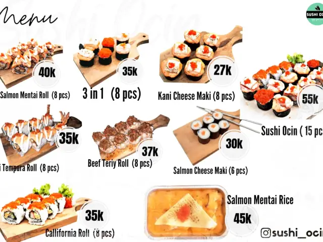 Gambar Makanan Sushi Ocin 1
