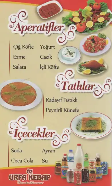 Oz Urfa Kebap Salonu'nin yemek ve ambiyans fotoğrafları 2