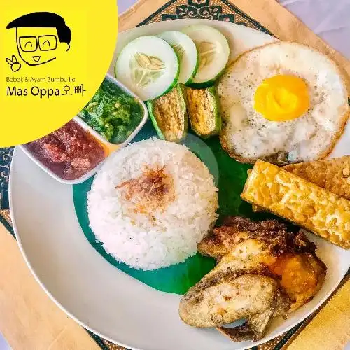 Gambar Makanan Bebek & Ayam Bumbu Ijo Mas Oppa, Ampenan 7