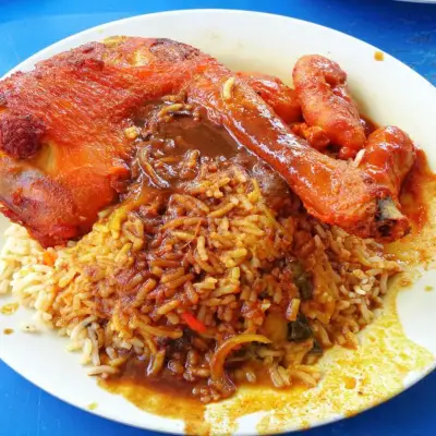 (Nasi Malam Bola-Bola)