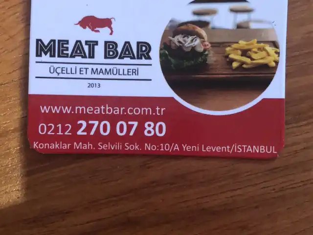 MeatBar By Üçelli'nin yemek ve ambiyans fotoğrafları 5