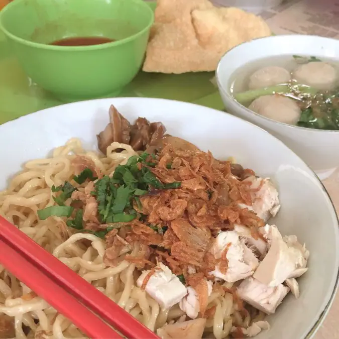 Mie Baso Ayam Jamur Gaya Tunggal Terdekat Restoran Dan Tempat Makan