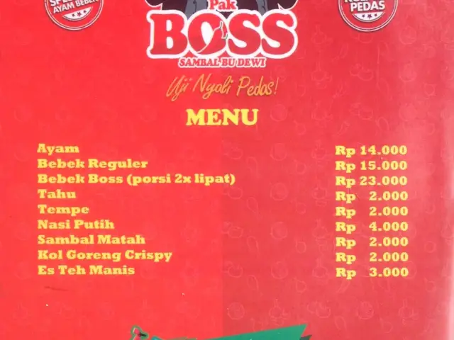 Gambar Makanan Ayam Bebek Pak Boss 5