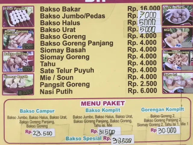 Gambar Makanan Bakso Kota Cak Man 1