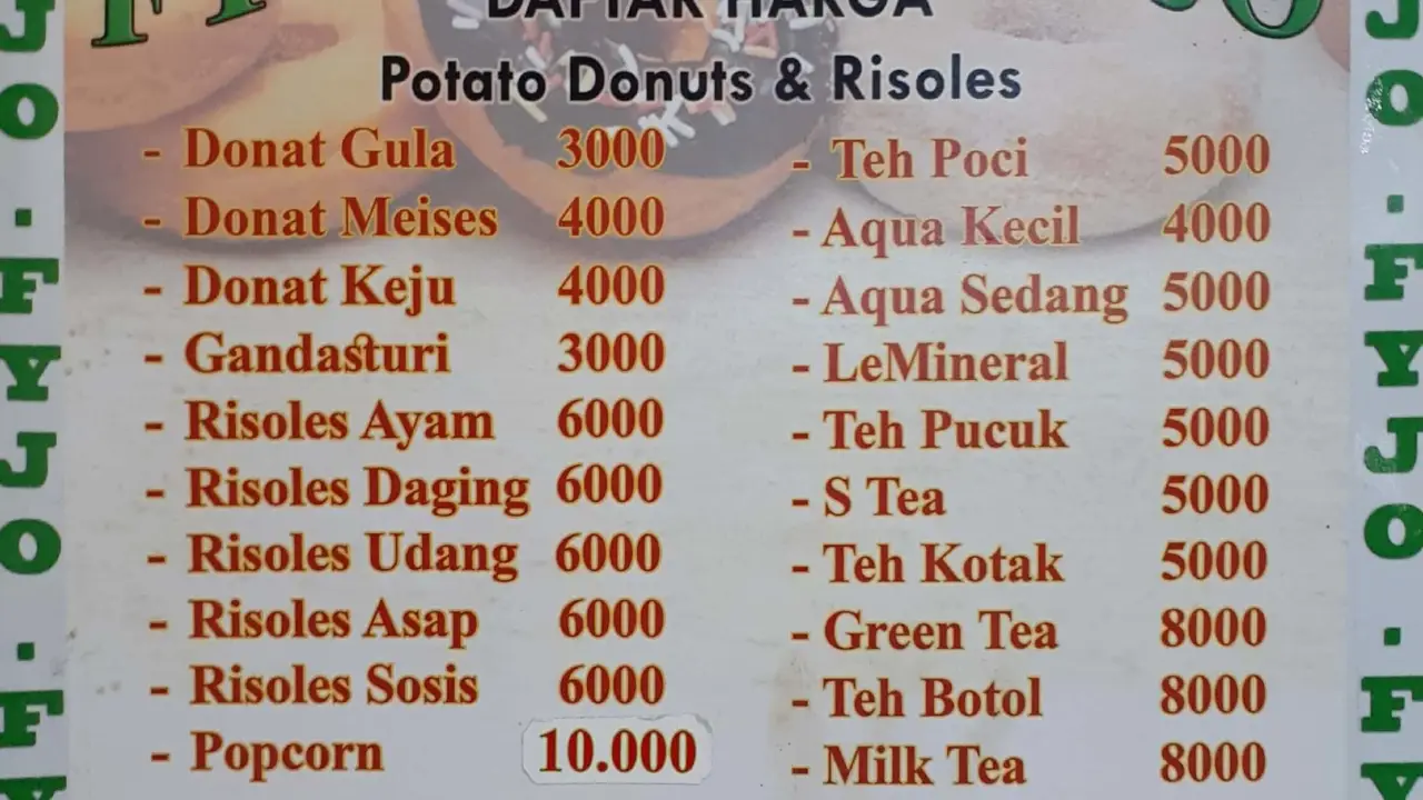 Fyjo Potato Donut & Risoles