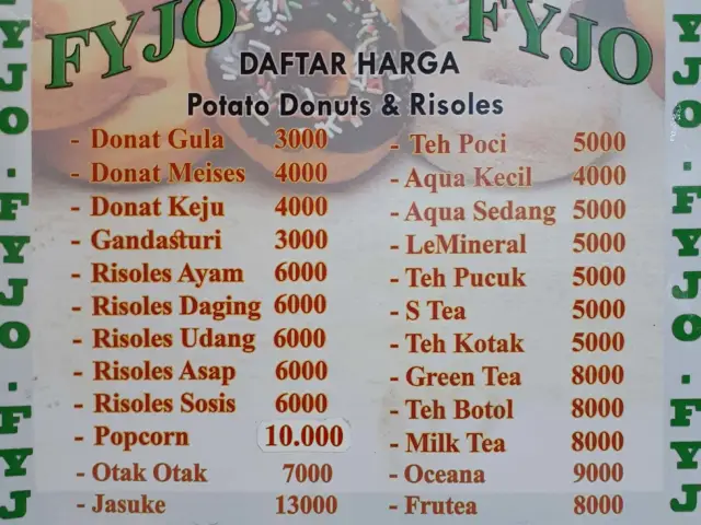 Gambar Makanan Fyjo Potato Donut & Risoles 1
