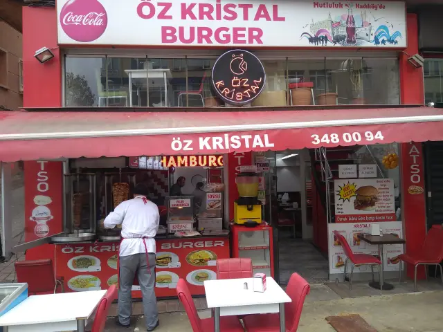 Özkristal Burger'nin yemek ve ambiyans fotoğrafları 4