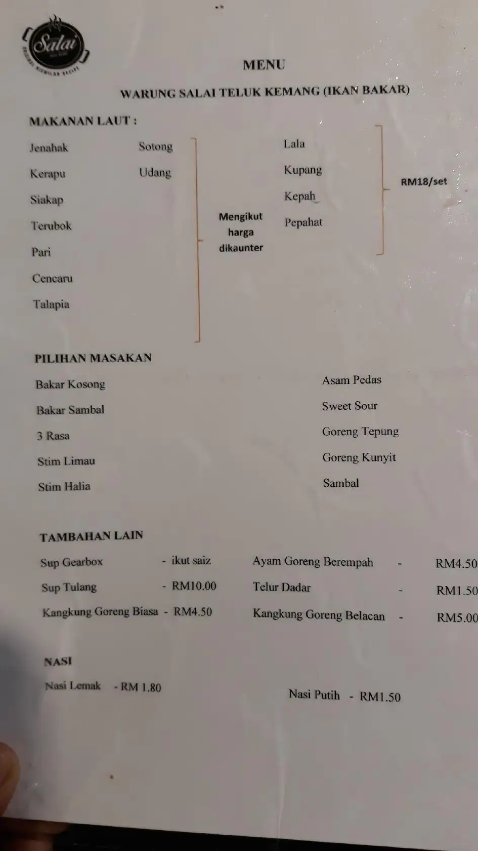 WARUNG SALAI TELUK KEMANG & PORT LANUN