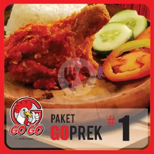 Gambar Makanan Gogo Fried Chicken Barito Geprek, Burger, Kebab, Denpasar 14