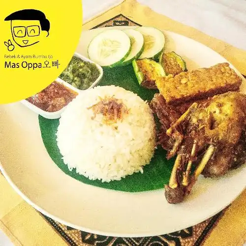 Gambar Makanan Bebek & Ayam Bumbu Ijo Mas Oppa, Ampenan 10