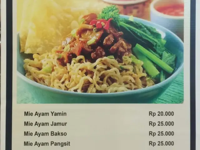 Gambar Makanan Mie Ayam Yamin Duren Sawit 1