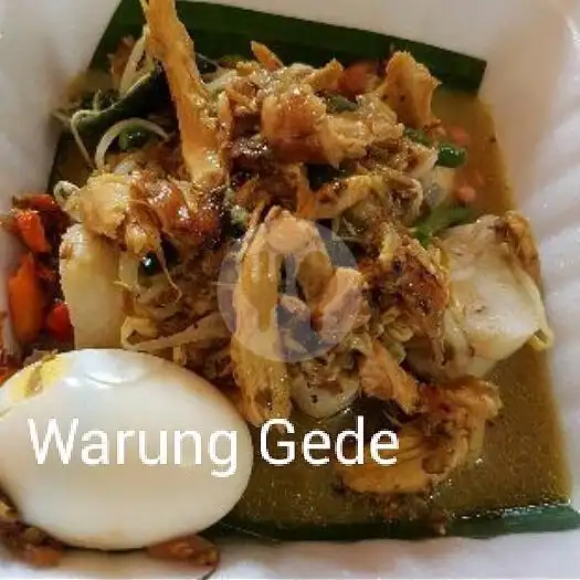 Gambar Makanan Nasi Bali Tipat Kuah Warung Gede, Mengwi 13