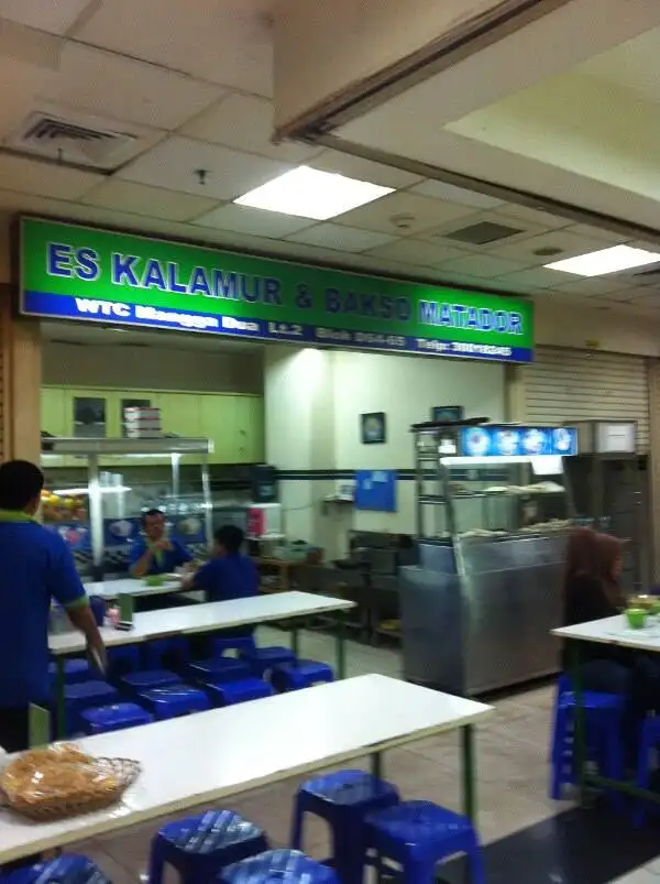 Es Kalamur dan Bakso Matador