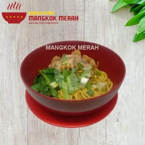 Gambar Makanan Bubur Ayam Mangkok Merah, Belakang RSU 13