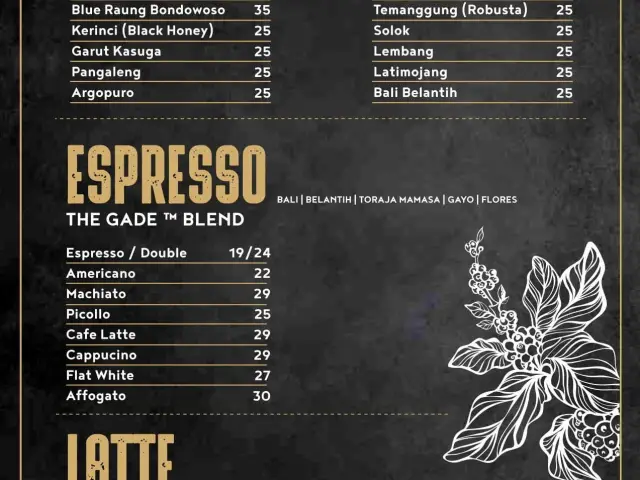 Gambar Makanan The Gade Coffee & Gold 1