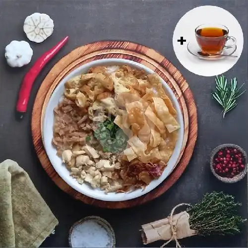 Gambar Makanan Bubur Ayam Atung, Pasar Gg.Lilin 9