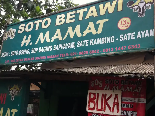 Gambar Makanan Soto Betawi H. Mamat 5