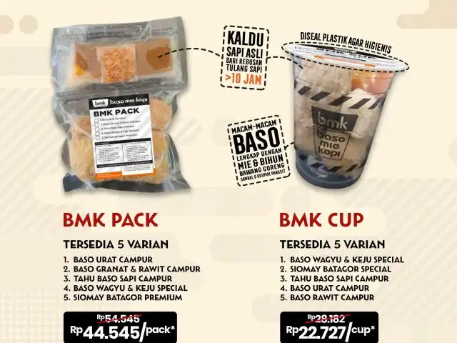 Gambar Makanan BMK (Baso Mie Kopi) 4