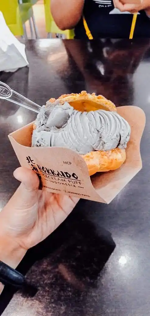 Gambar Makanan Hokkaido Icecream Puff 5