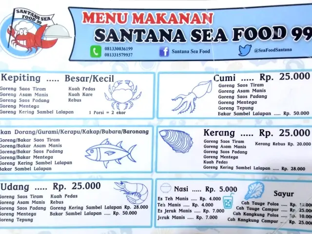 Gambar Makanan Santana Seafood 99 1