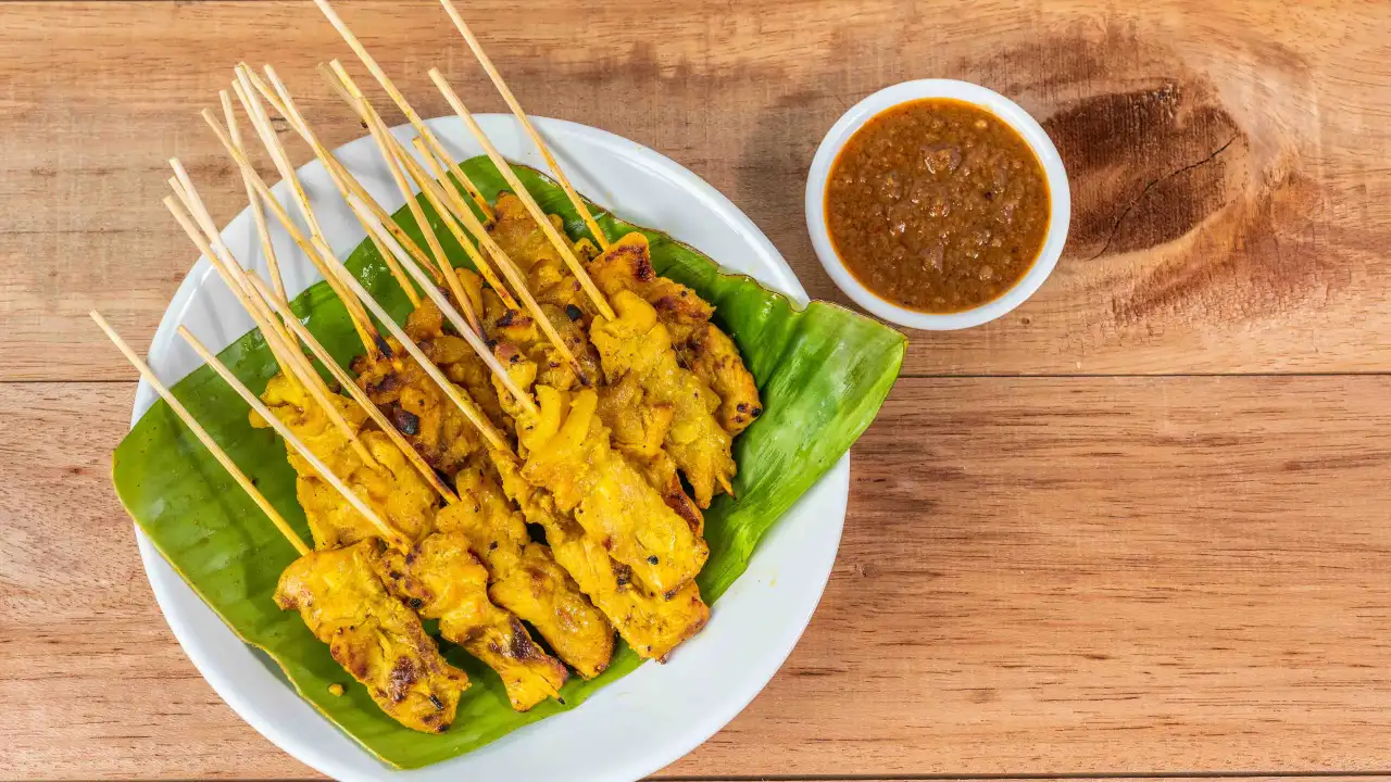 Stall Satay & Roti Canai @ MEE JAWA BATU 12