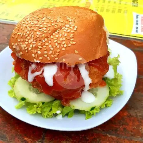 Gambar Makanan Burger Anda, Jl Sei Rokan 15