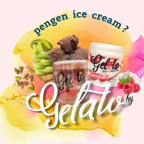 Gambar Makanan GELATO Ice Cream Hy 12