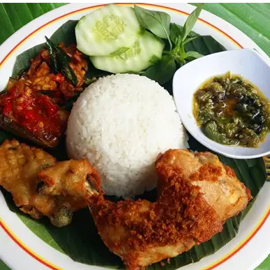 Gambar Makanan Ayam Bakar Ayam Penyet Wong Solo, Simpang Surabaya 5