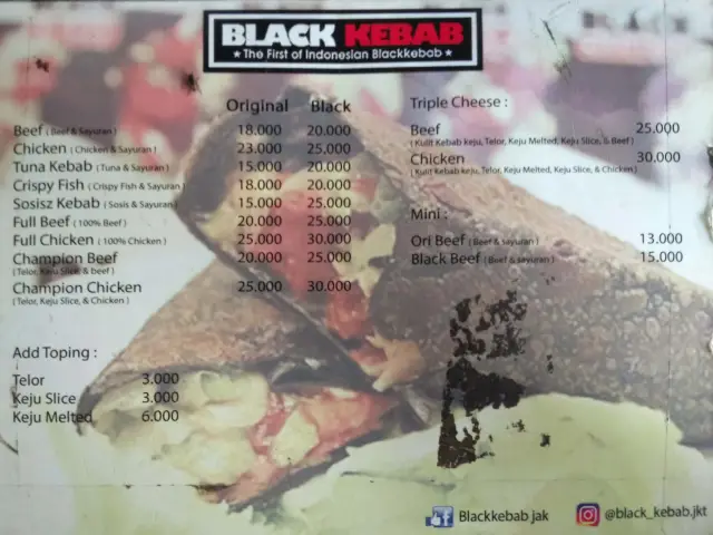 Gambar Makanan Black Kebab 1