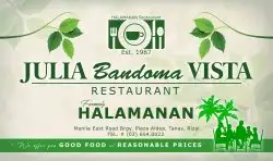 Julia Bandoma Vista Restaurant (Halamanan) Food Photo 4
