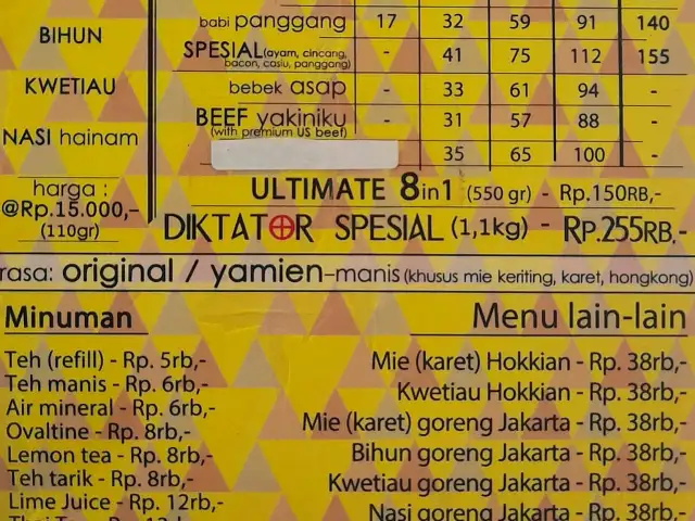 Gambar Makanan Ncek Legenda Noodle Bar 1