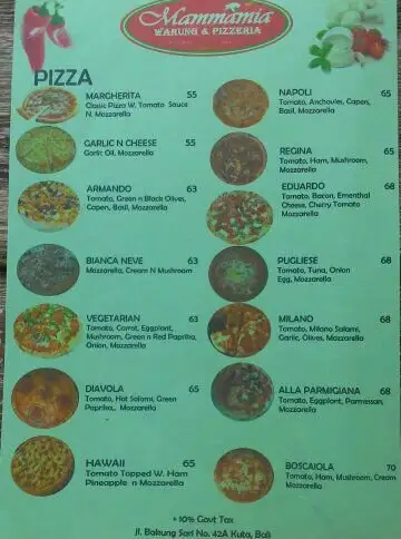 Gambar Makanan Mammamia Warung Pizzaria 8