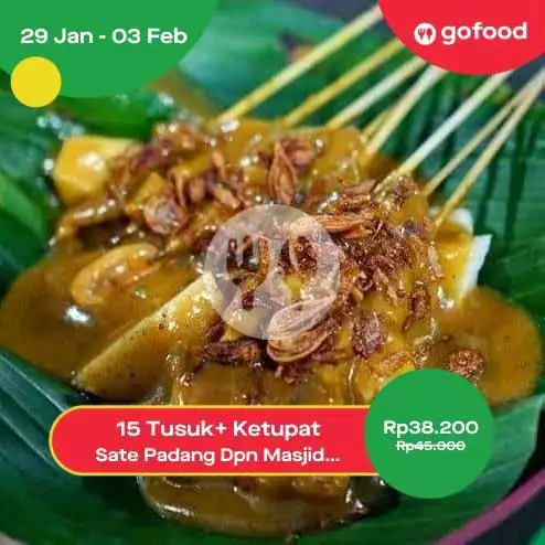 Gambar Makanan Sate Padang Telago Jayo, Depan Greja Katedral 13