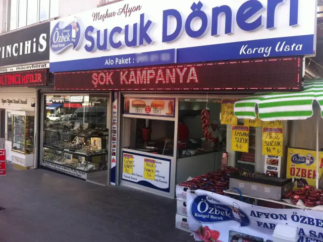 Afyon Sucuk Döneri Koray Usta'nin yemek ve ambiyans fotoğrafları 2