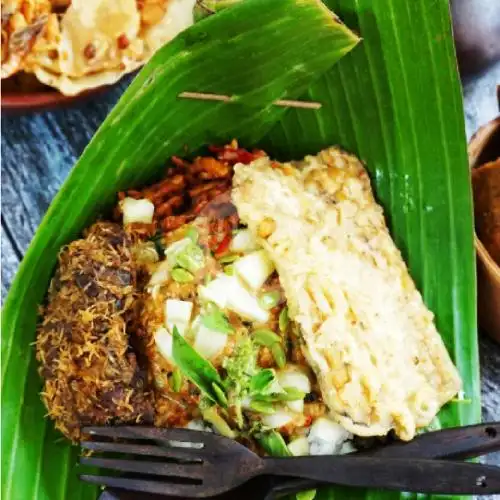 Gambar Makanan Nasi Pecel Pincuk Hj. Lulut 5