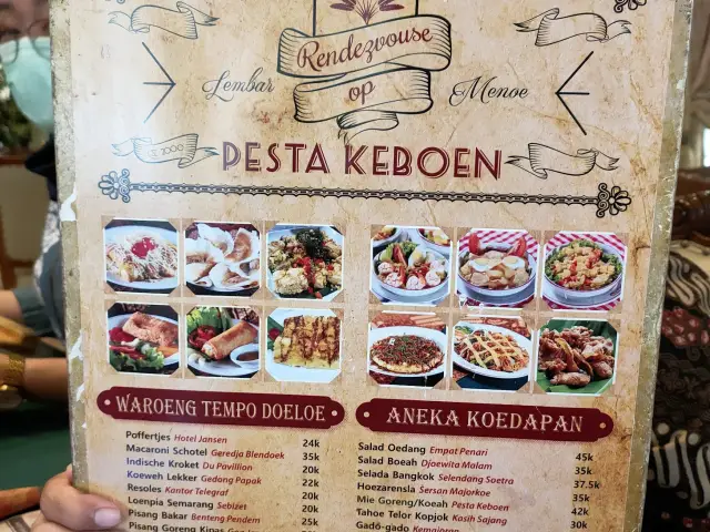 Gambar Makanan Pesta Keboen Restoran 63