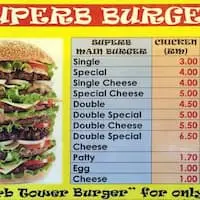 Superb Burger Food Photo 1