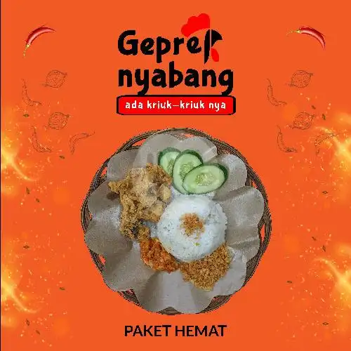 Gambar Makanan Geprek NyaBang, Flamboyan Enggal 3