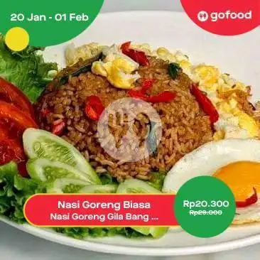 Gambar Makanan Nasi Goreng Bang Kipli, Jl.Lapangan Bank Mandiri Kota 3