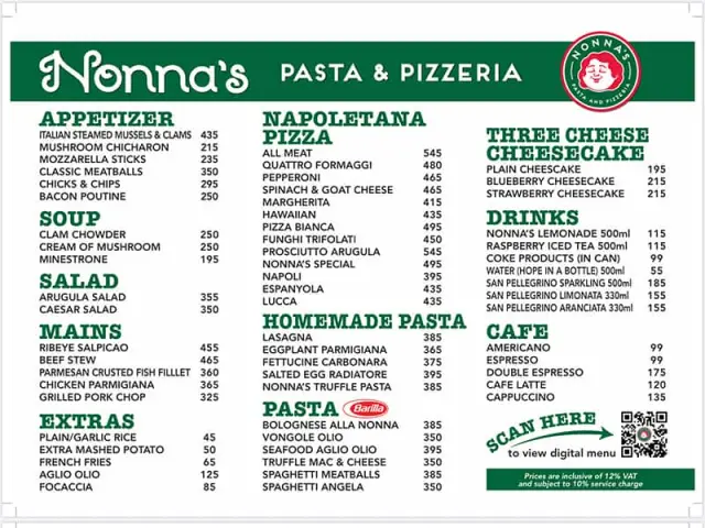 Nonna's Pasta & Pizzeria Food Photo 2