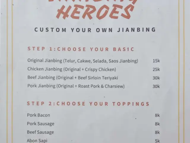 Gambar Makanan Jianbing Heroes 1