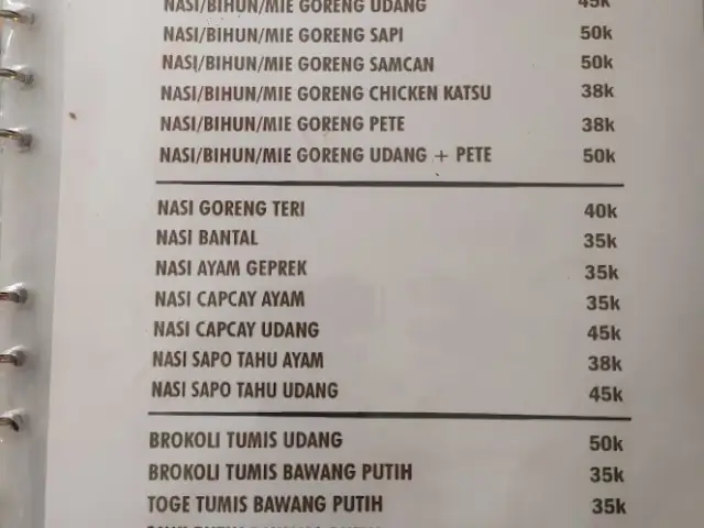 Gambar Makanan Cafe Garden 1