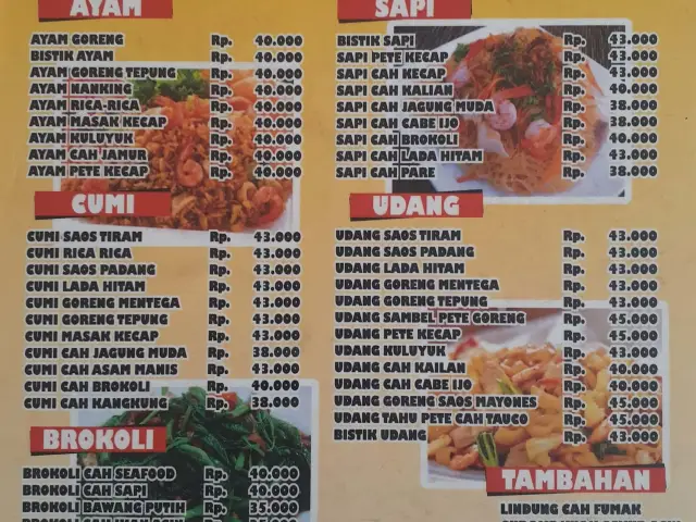 Gambar Makanan RM Cahaya Baru 1