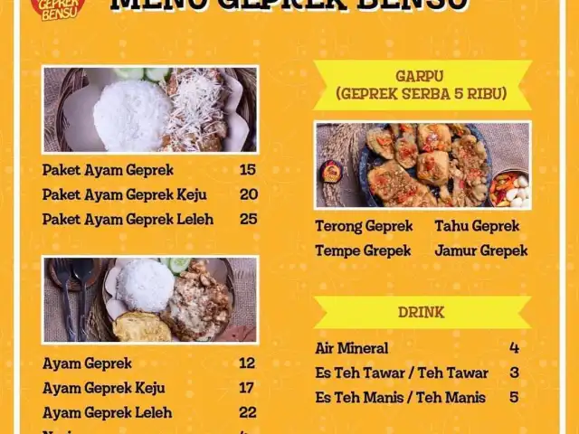 Gambar Makanan I Am Geprek Bensu 3