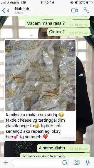 Burger Best Kak Rin Meleleh