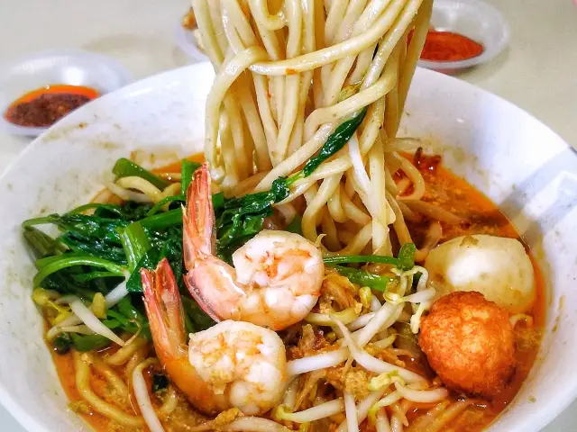 Gambar Makanan Mie Udang Pik Khas Singapore 3