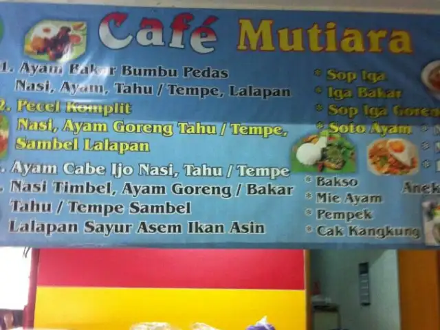 Gambar Makanan Cafe Mutiara 5