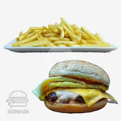Gambar Makanan Burgasm Burger x Mycoffee 6