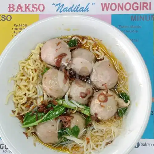 Gambar Makanan Bakso NADILLAH wonogiri, Hotel Pinangsia 18